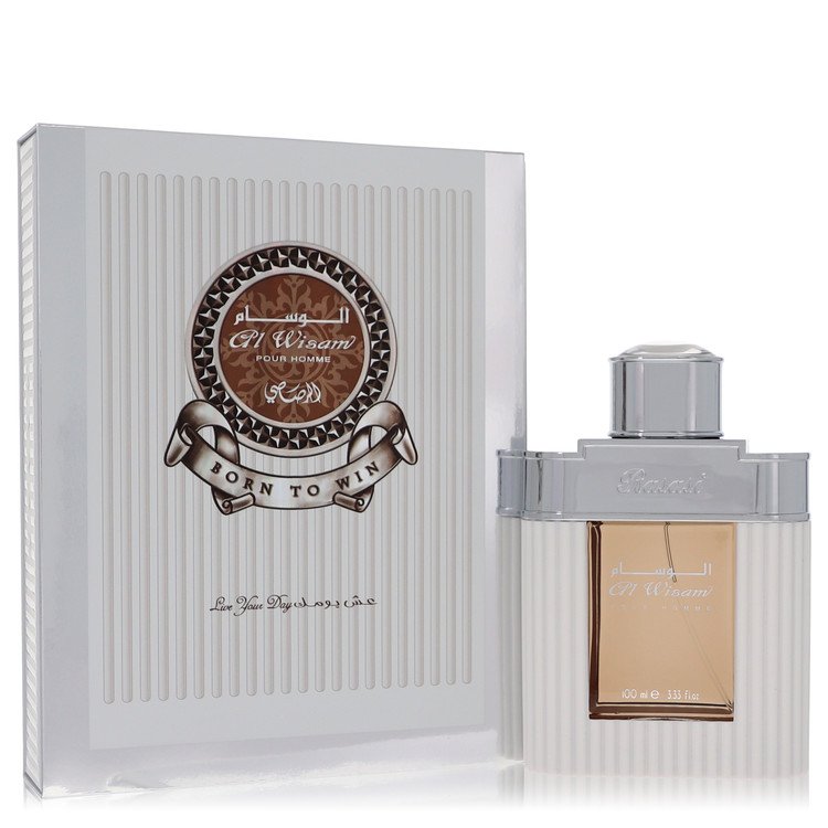 Al Wisam Day Born To Win Cologne by Rasasi Eau De Parfum Spray 3.33 oz for Men - Authentic Fragrance - Discount Men Perfume or Cologne Fragrance